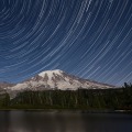Mountain Star Trails Photography